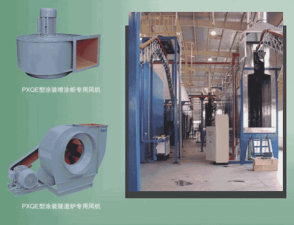 涂裝行業(yè)配套風(fēng)機(jī)